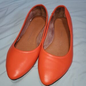 Orange Women's Flats